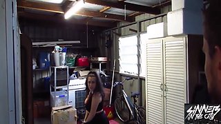 Step Daugher Punishment - Stepdaughter Punished For Not Cleaning Garage