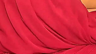Hot Aunty Sex in Red Saree in Hotel with Boyfriend