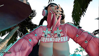 FUTA 2B fucking Eve in the Ass in different outfits - 3D Hentai Sex Animation by VirtualHeaven