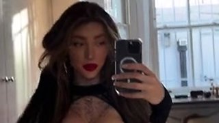 Ema Moscardini Masturbates In Mirror Play