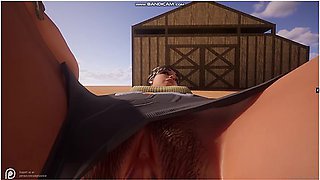 Tomb Raider And Lara Craft - Lara Fucks With Ancient Goatman And Gets Captured
