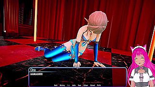Vtuber Lewdneko Plays Harem Hotel