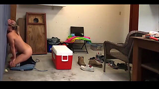 Wife's First at Home Gloryhole with a Local Fan