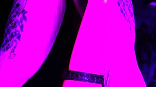 Stacked brunette goes solo toys and masturbation