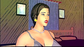 Indian bhabhi gets her tight pussy stretched out