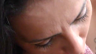 She Sucks My Dick and Plays with Her Little Feet on It