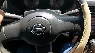 Giving an ORAL to my FRIEND'S HUSBAND WHILE HE DRIVES