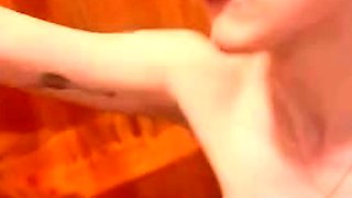 Redhead Bambi Snow In The Shower