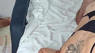 Treason! Wife Fucks Roommate Behind Cuckold's Back!