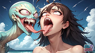 Milk Dripping Dildo Piercing Mind Break