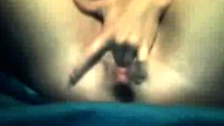 Creamy Pussy Squirts on Webcam