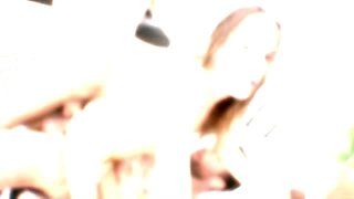 Eveline Dellai turns wild for 4on1 DAP with Balls Deep Anal and