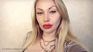 Mesmerizing ASMR encouragement to stroke and smoke with orgasm denial!