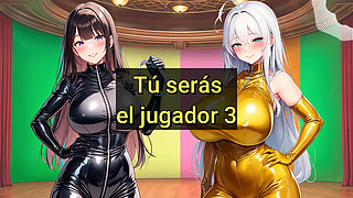 Spanish audio JOI Hentai - Squid Game. The last test! Don't cum!