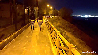 A walk with our butt cracks out