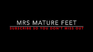 Mrs Mature Feet Sexy Corset and Toy very hot  488