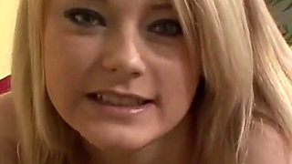 Scarlett Sweets is a teen who masturbates and sucks cock for a facial