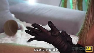 Hot Czech Wife Cuckold Sex - Tight Pussy Moaning for Birthday Gift in HD