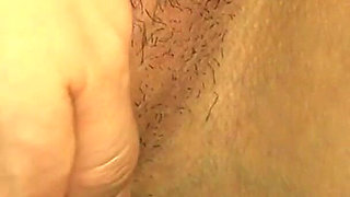 Inserting a Finger Into an Erect Vagina and Reaching Orgasm