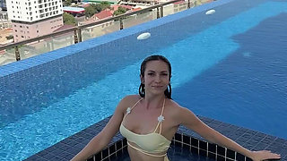 Bikini Tease, Tits Cleavage, Feet, Tits Flash