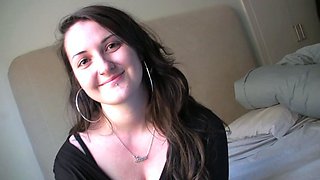 Gorgeous Brunette Great Big Boobs