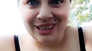 Amateur striptease and Solo masturbation