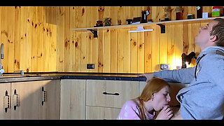 Amateur Cheating Wife: Husband's Best Friend Came to Visit and Cummed in Wife's Pussy