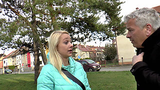 Blonde Babe Double Penetrated in Rv Fuck Fest