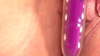 Big Titted French Blondie Is Here to Make Her Pussy Cum with Toy