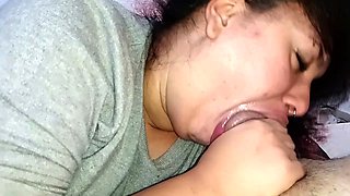 Asmr blowjob, huge cumshot, pinay blow job