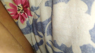 Cleaning up From Her Earlier BBC Creampie