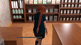 Grandma's House -gameplay - Roleplay - Petite Teen - Face Fuck in the Coffee Shop