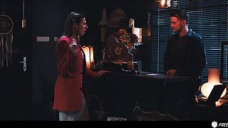 Impressive Sam Bourne at mind control sex movie