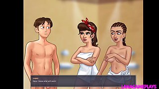 Mom fucks, mature mom, video games sex