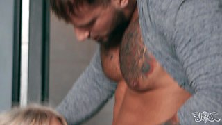 Parker Savage's Wild Public Passion in Bathroom Heat