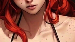 Big Titty Tifa and Skinny Aerith Star in Spicy Toons Hentai