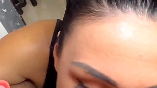 Horny Wife Didn't Wear Panties Under Her Dress - Husband Fucks in All Holes and Cum in Her Mouth