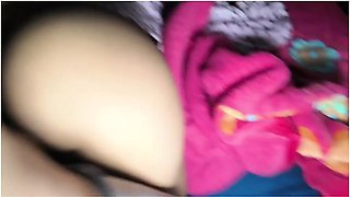 Amateur! Mexican Teen Perfect Body At Night In Pajamas!