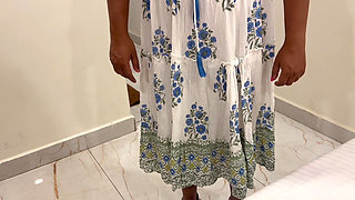 Desi Sister Caught Her Brother Masturbating, Then Fingered and Fucked by Him with Clear Hindi Conversation.