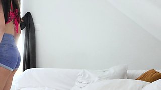 Arab teen extreme throat gagging blowjob