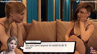 Lesbian swingers have a wild time with a strap-on in Pandora's Box