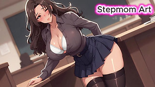 JOI Stepmom Strict Teacher Drip - Come with me 100% You'll cum - Dirty Talk