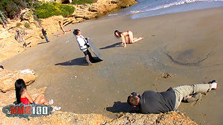 Sexy Video: Jessica Bitch Beach Shoot
