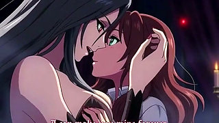 A lesbian Vampire Queen transforms a beautiful young woman