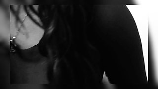 What do you think of my breasts 🥰. Black and white video series, with military and Jhon Deivis