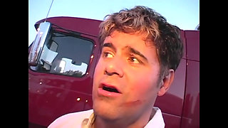 In the camper with my husband