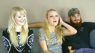 Big Tits Pirate Game: Blonde Teens Lose Bet and Get Dominated in Hardcore Threesome