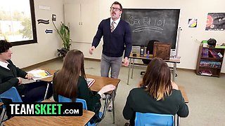 Nick Strokes & Jason Sarcinelli & more Begs For Cum Inside Her Pussy