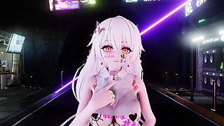 Honkai March Early Embrace Queencard Obscene Bitch Sex Slave Full of Straps Restraint Pussy Crazy Spin Thrusting