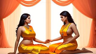 Indian Sister-in-Law Teaches Stepbrother Hardcore Anal & Doggy Style Sex